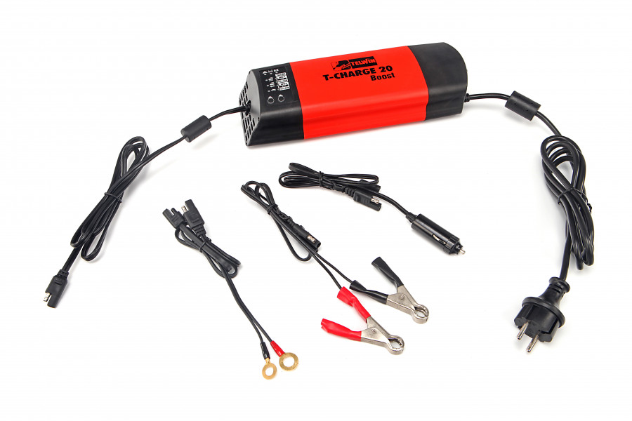 Telwin T-Charge 20 Boost 12 - 24 Volt Trickle Charger / Chargeur de batterie
