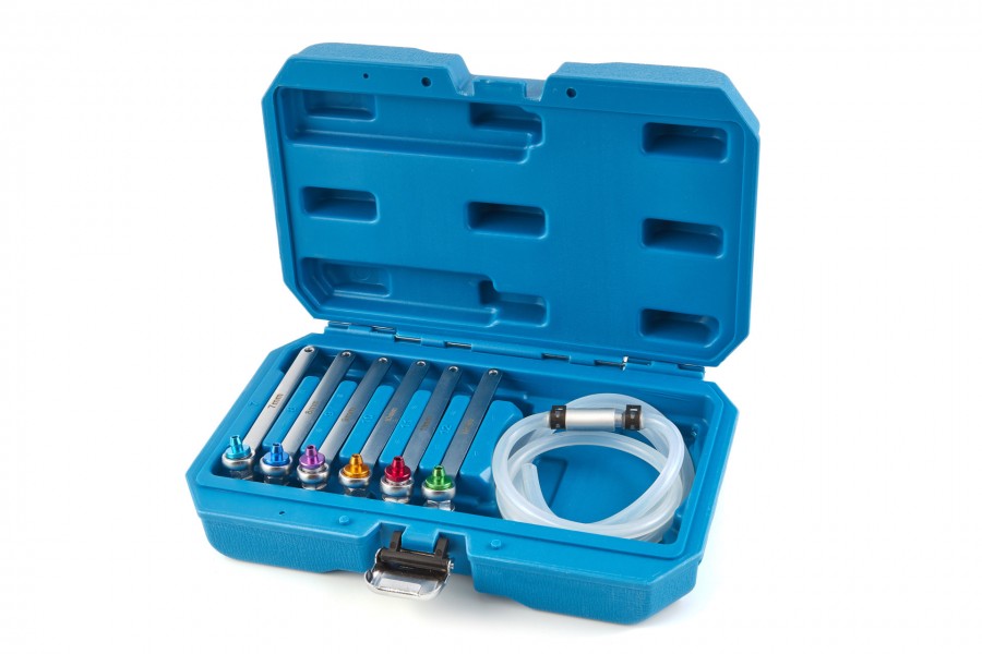 HBM Kit de 7 clés de vidange de liquide de frein