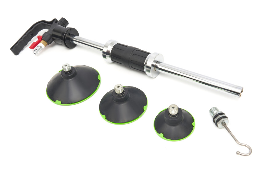 HBM Professional Vacuum Exhaustion Kit, Prallschlepper, Herausziehen ohne Strahlen mit Prallschlepper Modell 2