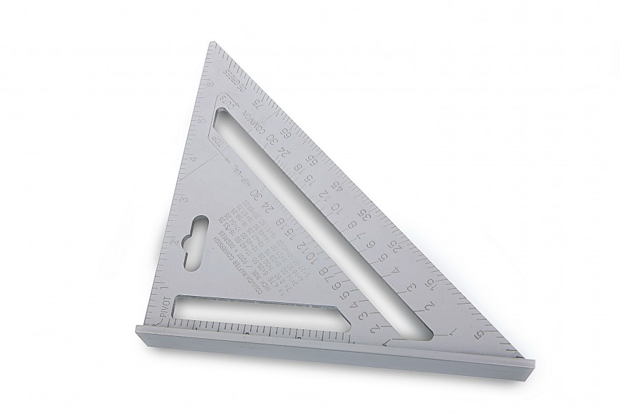 Triangle de mesure de toiture en aluminium 'Heavy-Duty' Silverline