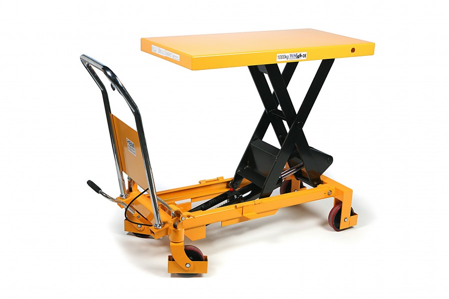 HBM Table de travail mobile / Table élévatrice 1000 kg