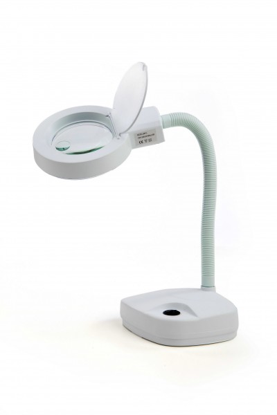 HBM Lampe Loupe réglable avec éclairage LED petit modèle